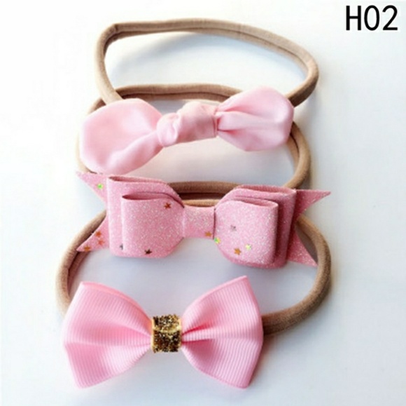 🎀HOST PICK! Baby Girl Headband Set - Picture 3 of 4